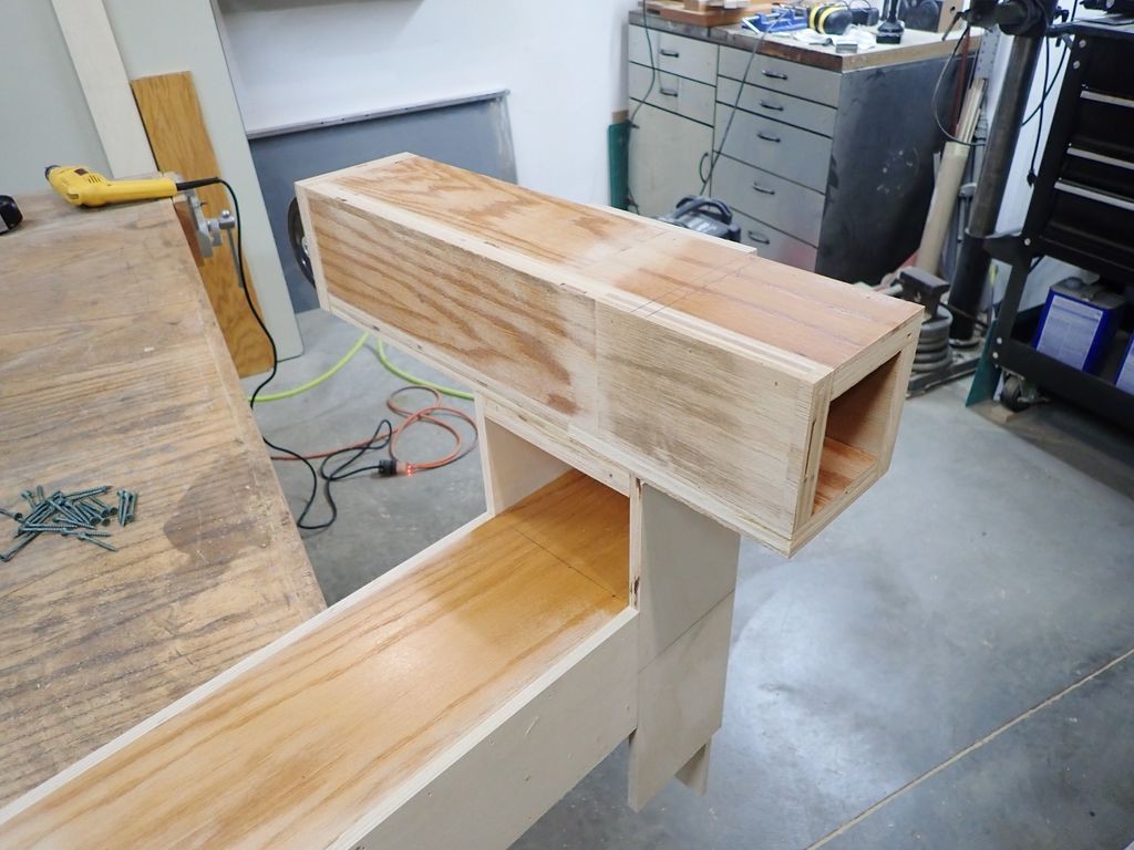 Регулируемый стол по высоте из автомобильного домкрата - фото 22