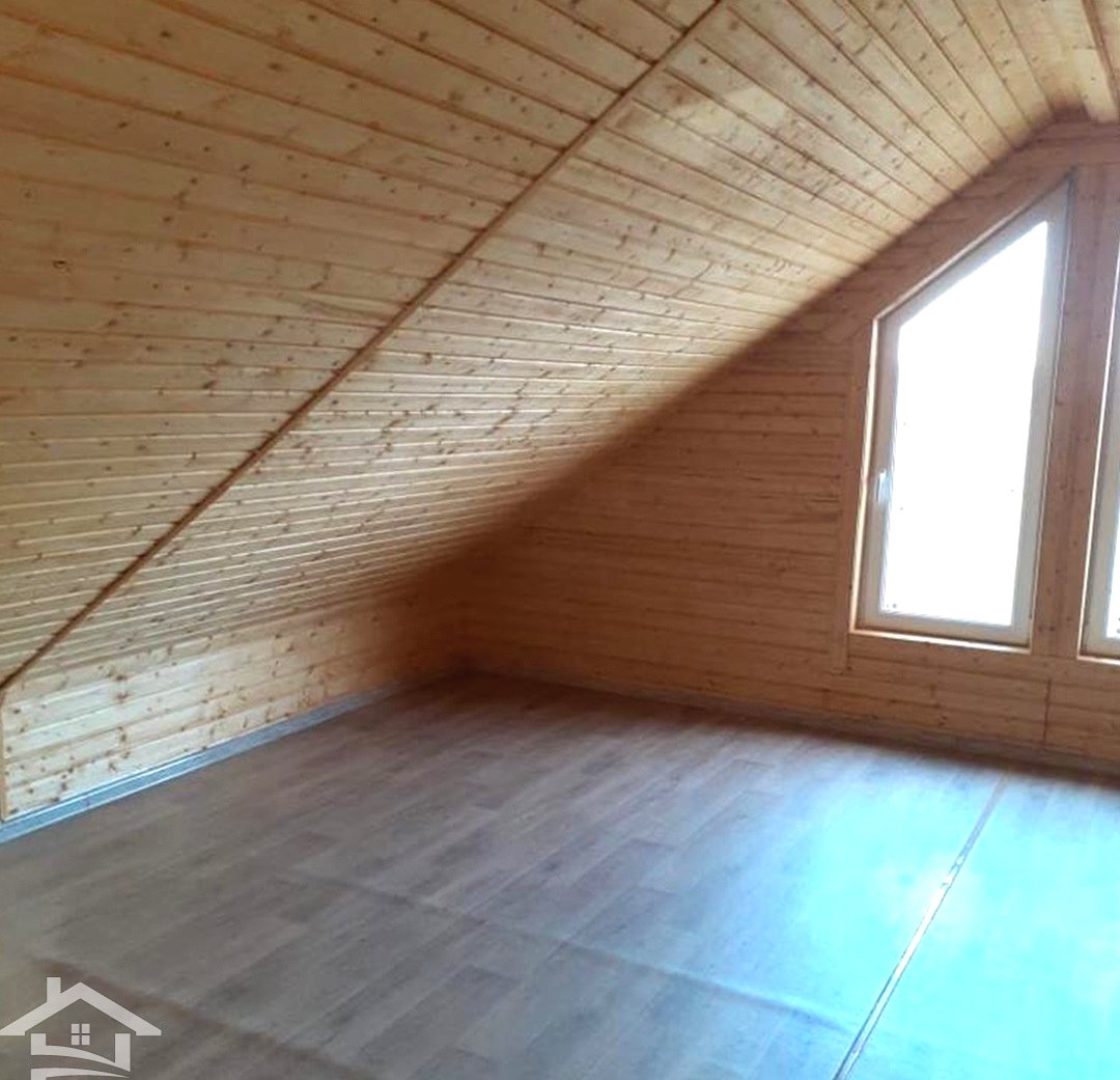 Каркасный дом из дерева 6х6 метров - фото 6