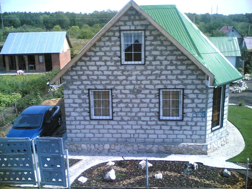 Строим дом из блоков на даче - фото 14