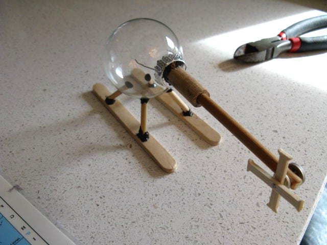 Маленький вертолет на новогоднюю елку - фото 14