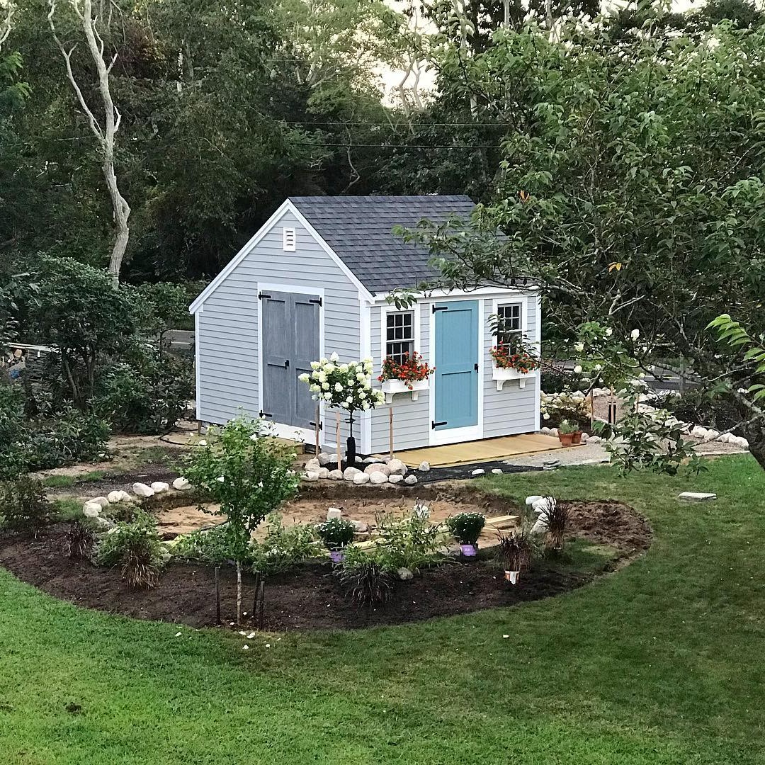 Садовый дом из поддонов - фото 7