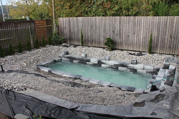 Бассейн в пруду - фото 12