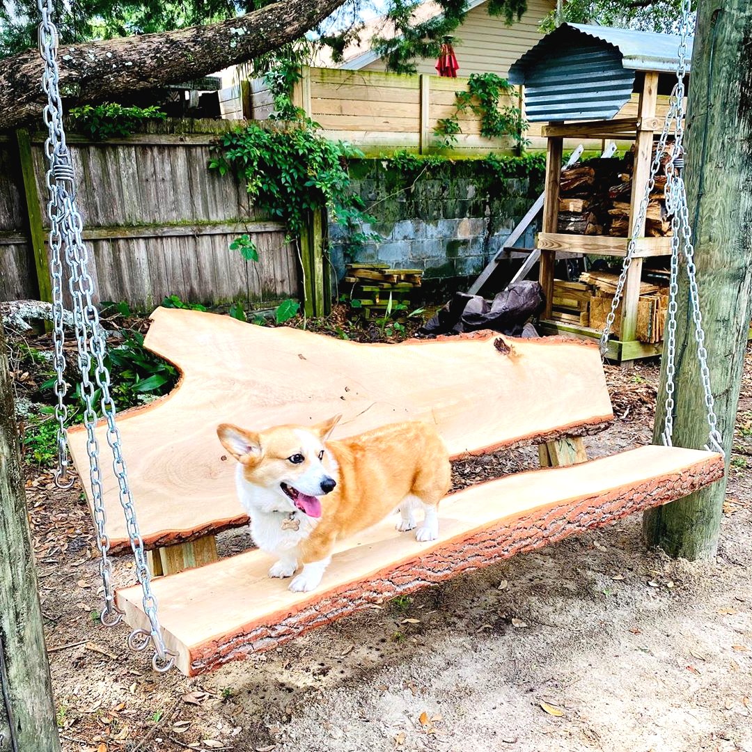 Интересные садовые качели - фото 5