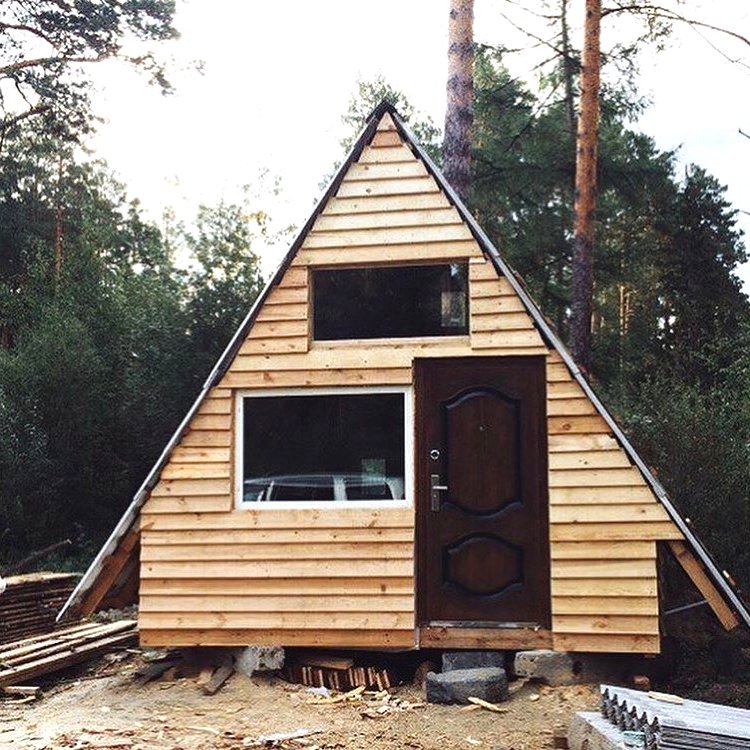 Небольшой домик в лесу 4х4 метра - фото 9