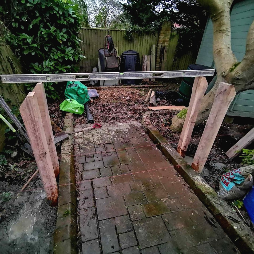 Арка садовая своими руками на даче - фото 2