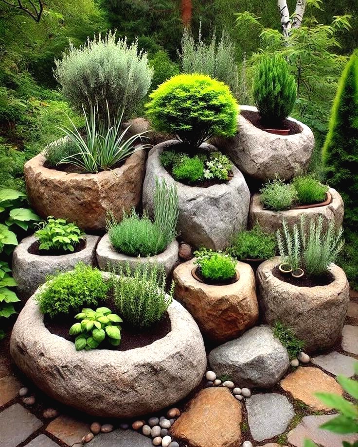 Идеи для клумб своими руками - фото 3