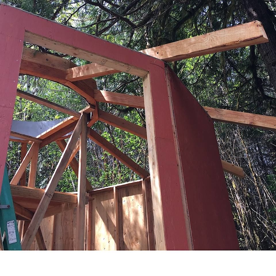 Строительство юрты с деревянным каркасом - фото 9