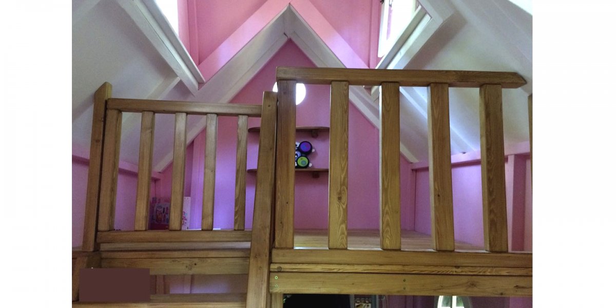 Двухэтажный детский игровой домик  - фото 8