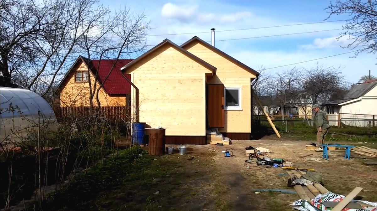 Одноэтажный дачный домик 26 кв. м. - фото 2