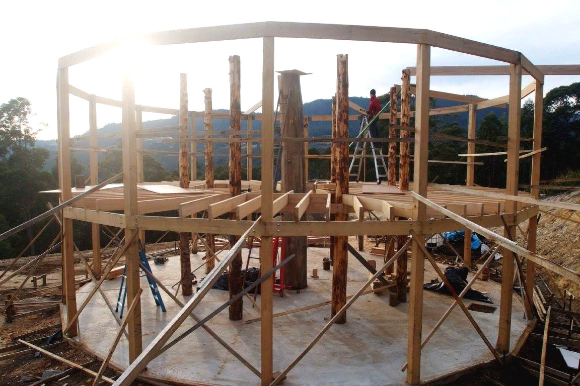 Необычный дом круглой формы - фото 7