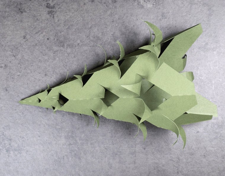 Домики из бумаги - фото 17