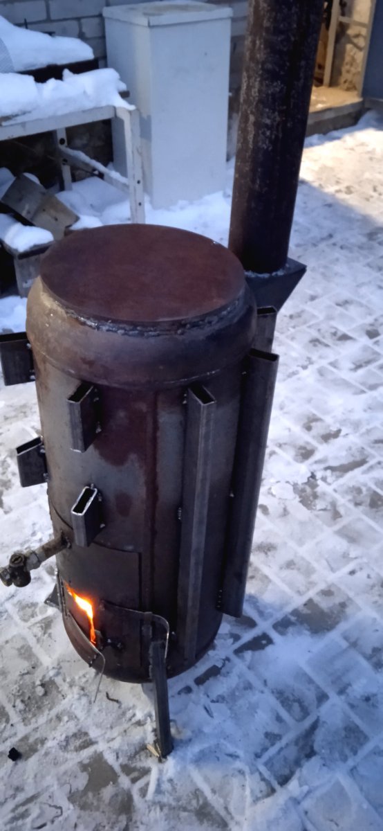 Буржуйка своими руками - фото 14