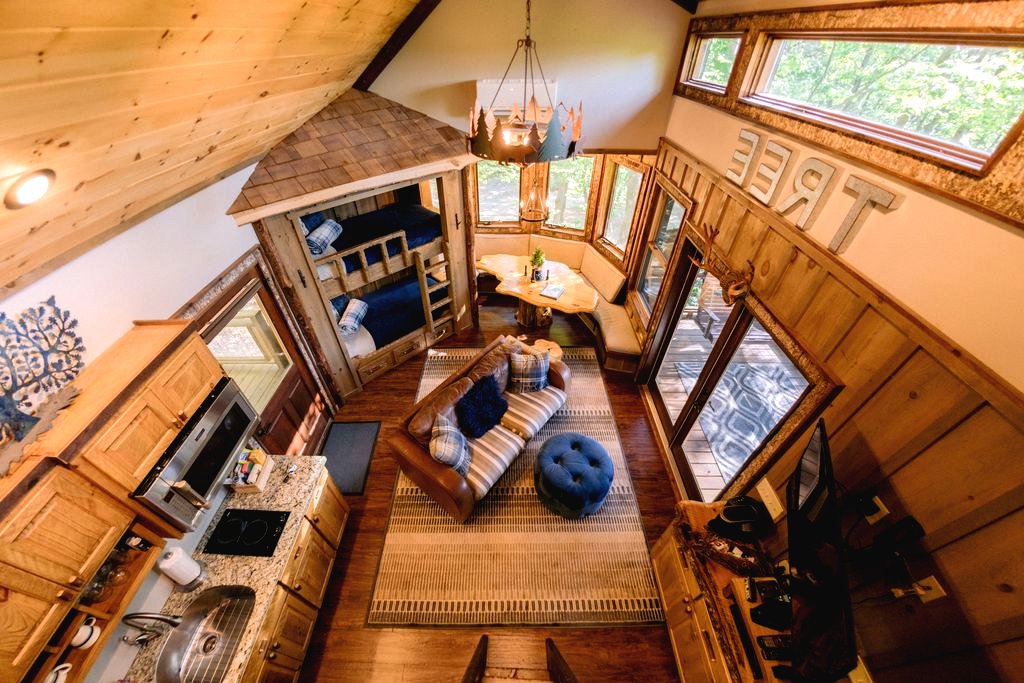 Трехэтажный домик на дереве - фото 3