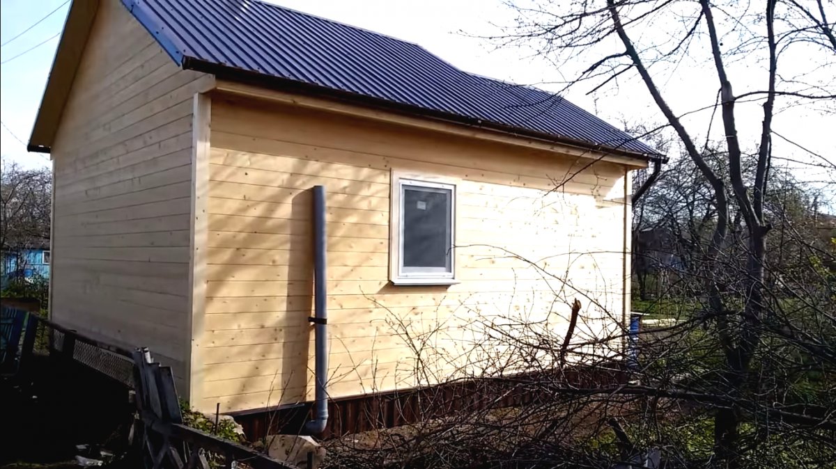 Одноэтажный дачный домик 26 кв. м. - фото 4