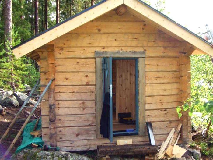 Сауна из дерева - фото 12