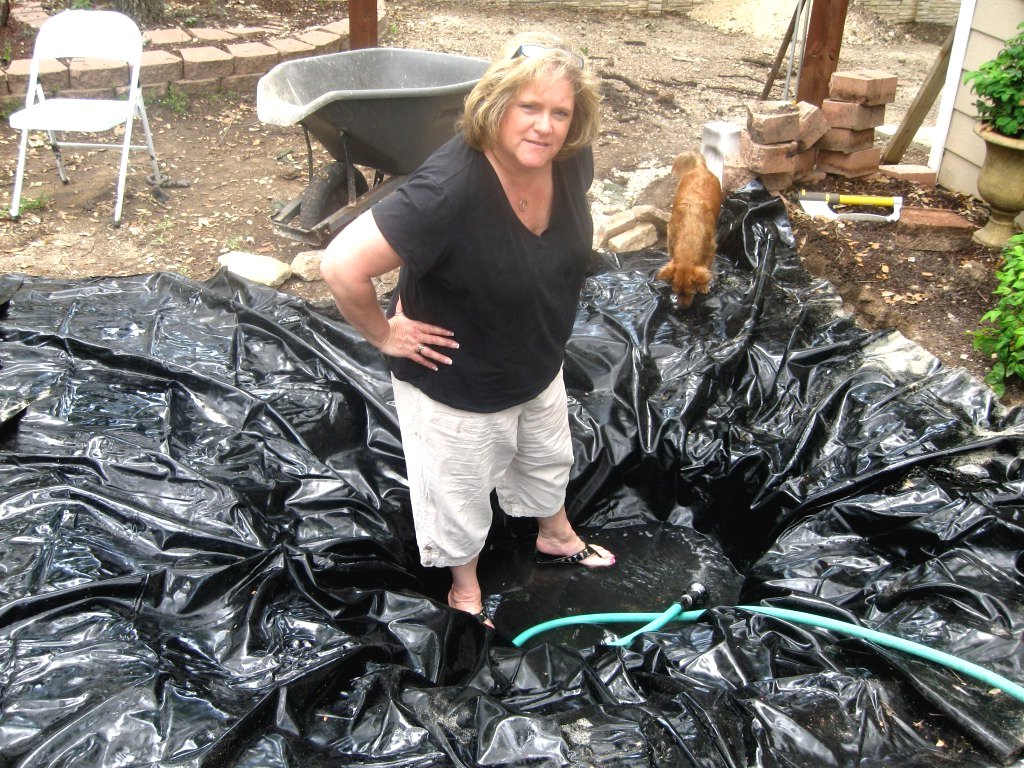 Пруд с водопадом  - фото 9