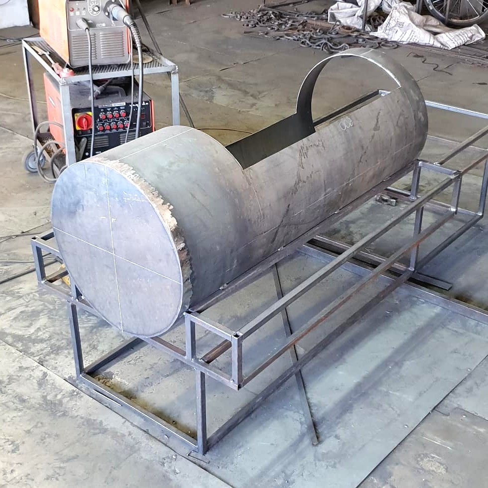 Мангал в виде паровоза - фото 6