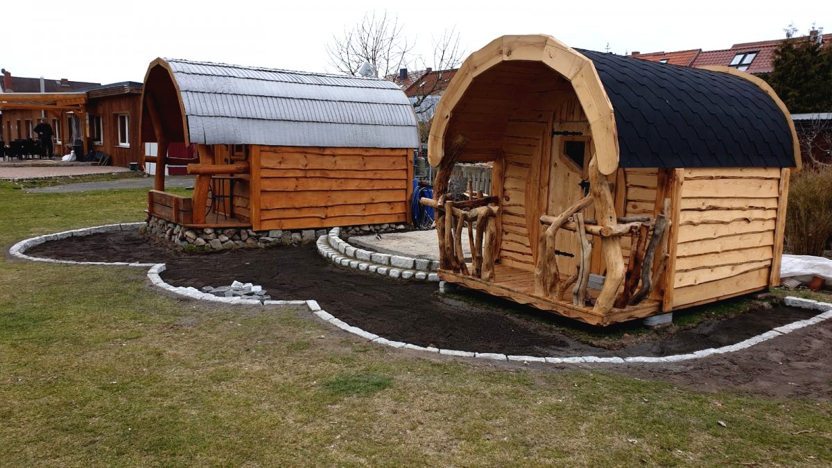 Садовый дом с круглой крышей - фото 2