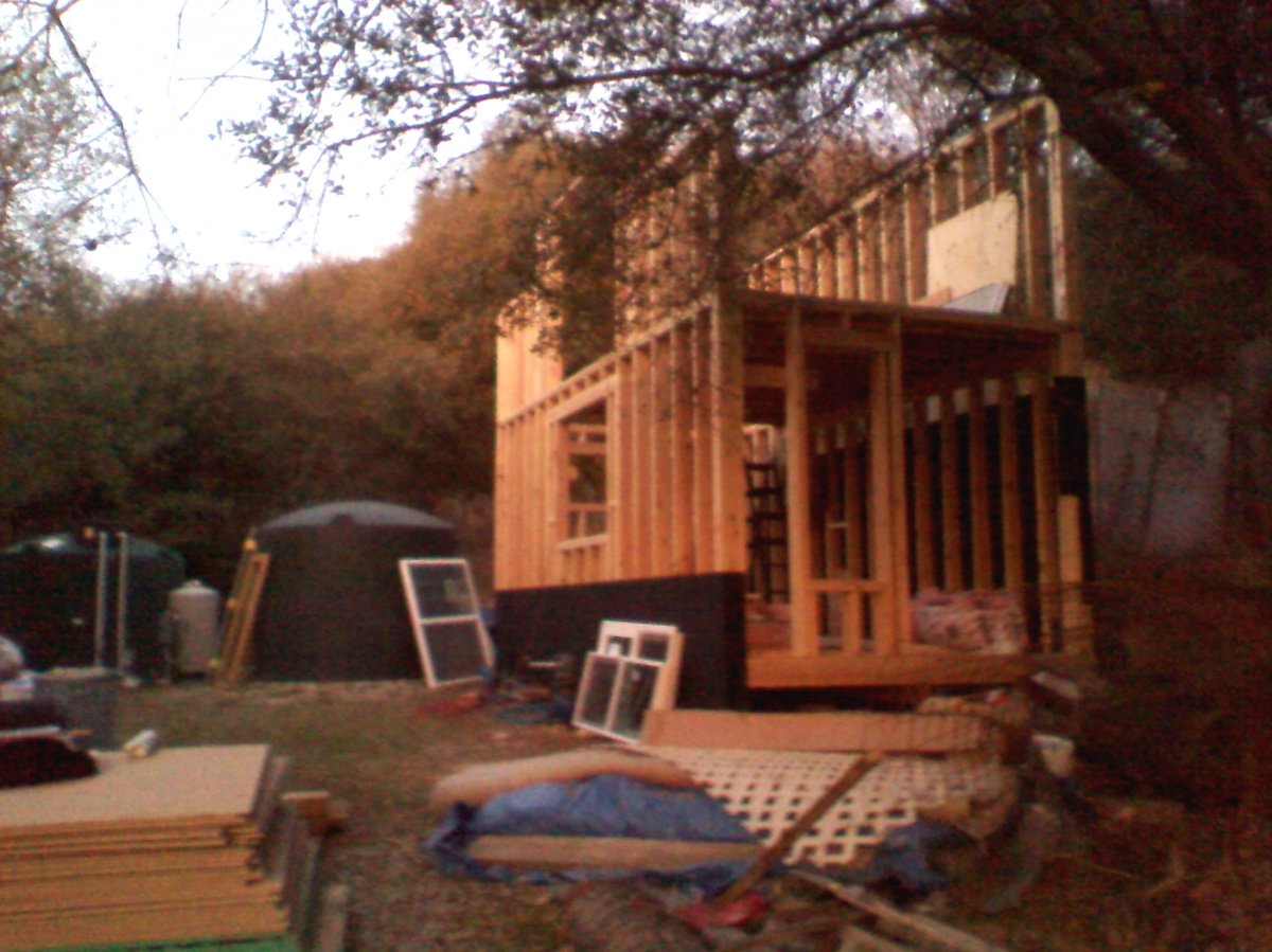 Небольшой каркасный дом для дачного участка - фото 14