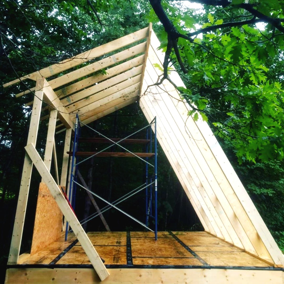 Одноэтажный каркасный домик для дачи - фото 2