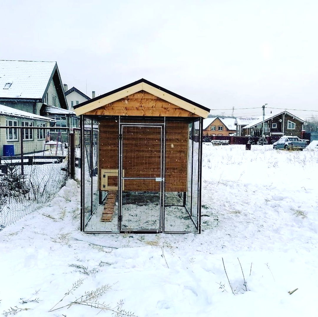 Курятник с выгулом - фото 8