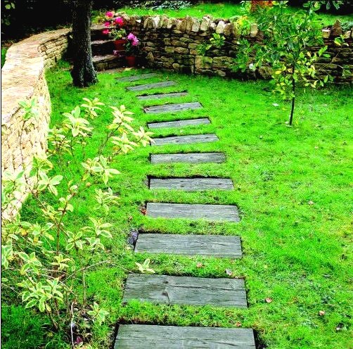 Интересные садовые дорожки - фото 2