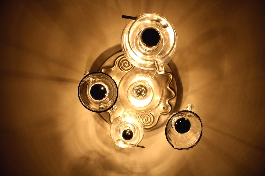 Подвесной светильник из чайного сервиза - фото 4