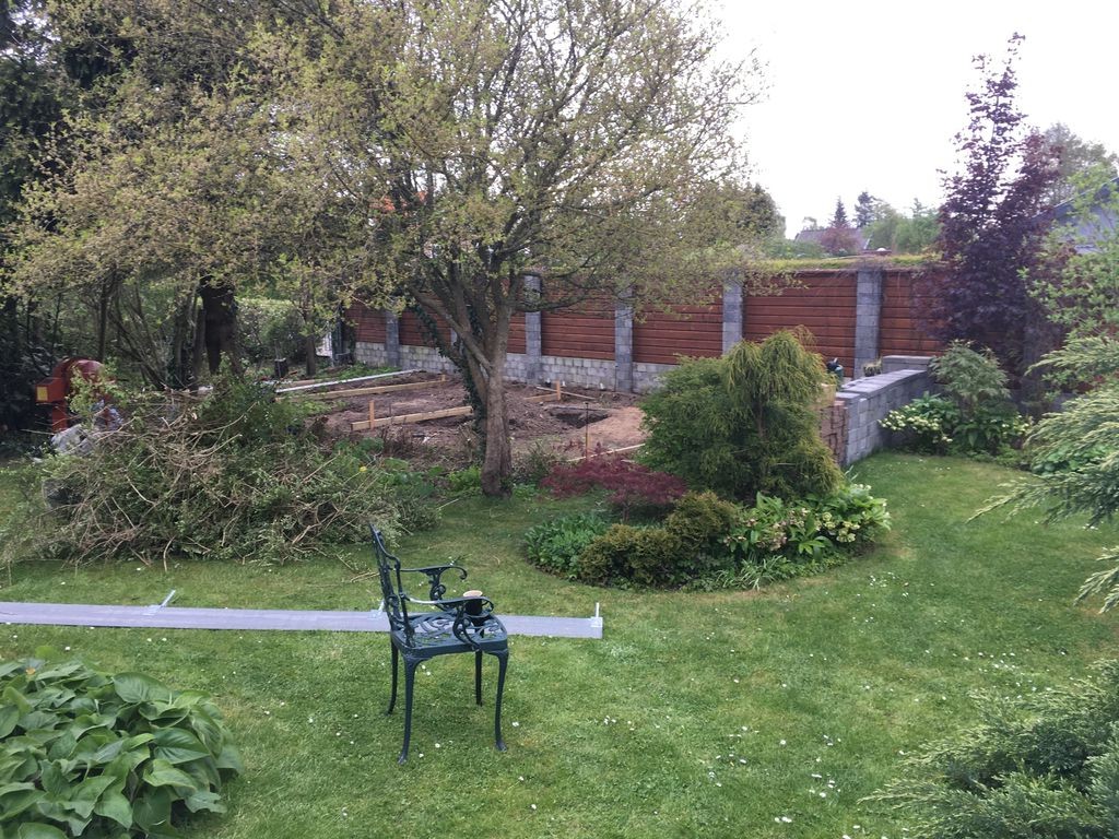 Терраса с беседкой из закаленного стекла - фото 6