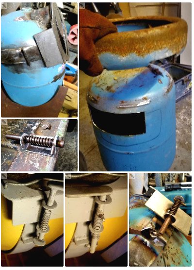 Крутая печь из газового баллона - фото 6