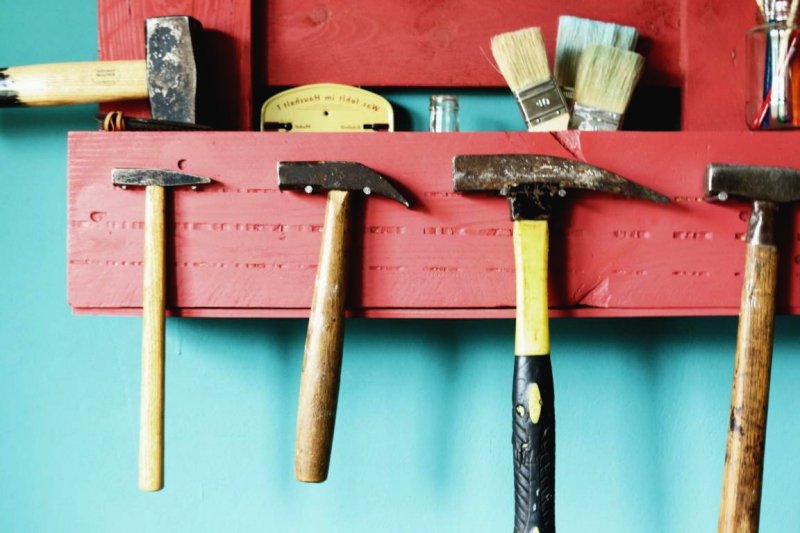 Полка для хранения из поддонов - фото 3