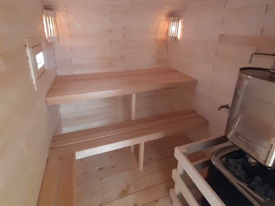 Небольшая каркасная баня 2,5х 6 метров - фото 4