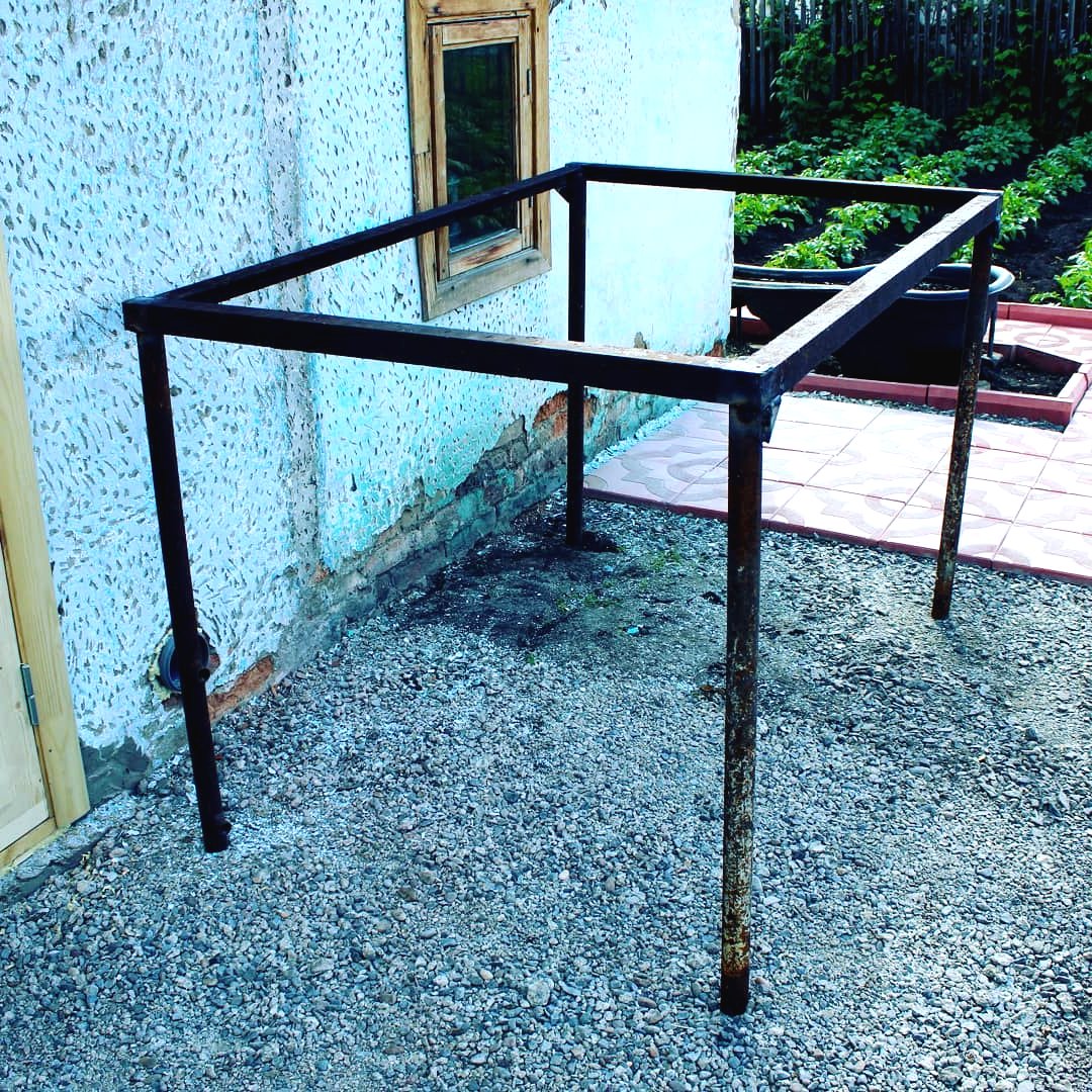 Летний душ на железном каркасе - фото 2