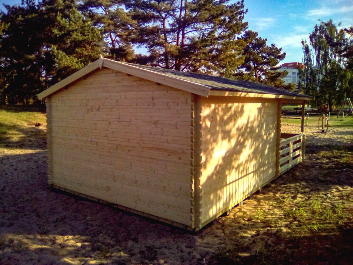 Садовый дом с террасой - фото 9