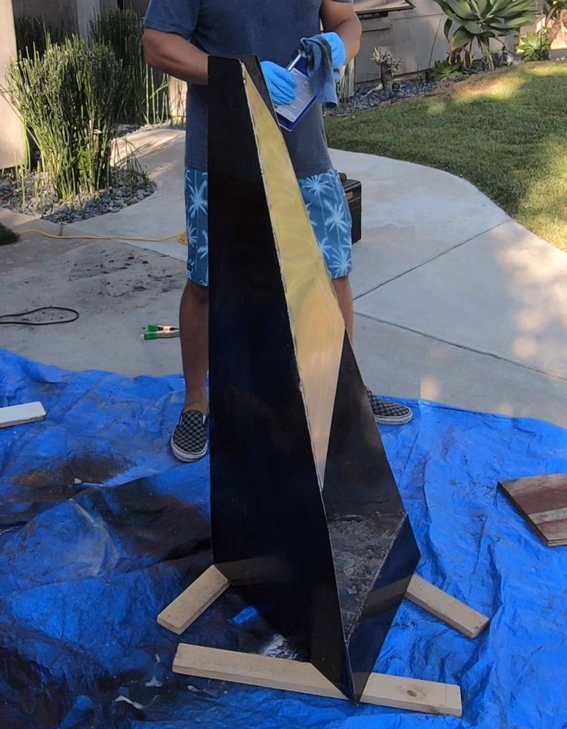 Необычный очаг для патио - фото 15