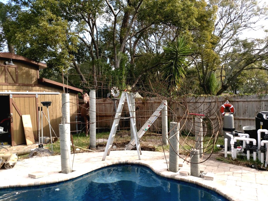 Горка своими руками для бассейна или пруда - фото 3