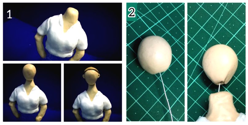 Как украсить бутылку на свадьбу фигуркой невесты - фото 3