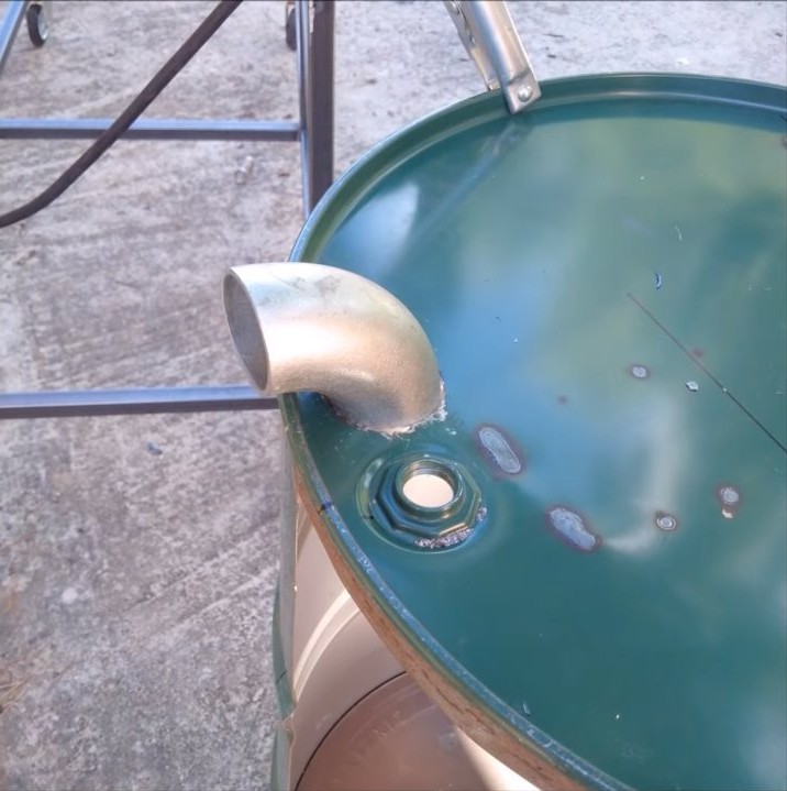 Крутой гриль - мангал из железной бочки - фото 18