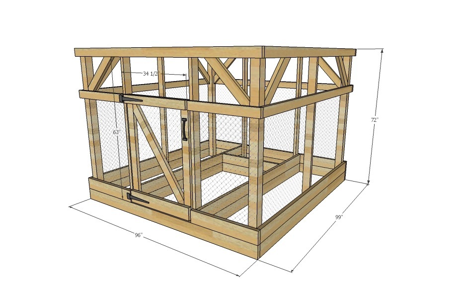 Садовое ограждение - фото 4