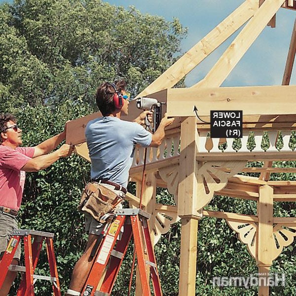 Как построить беседку. - фото 18