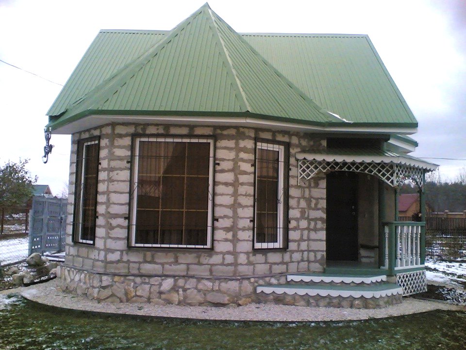 Строим дом из блоков на даче - фото 16