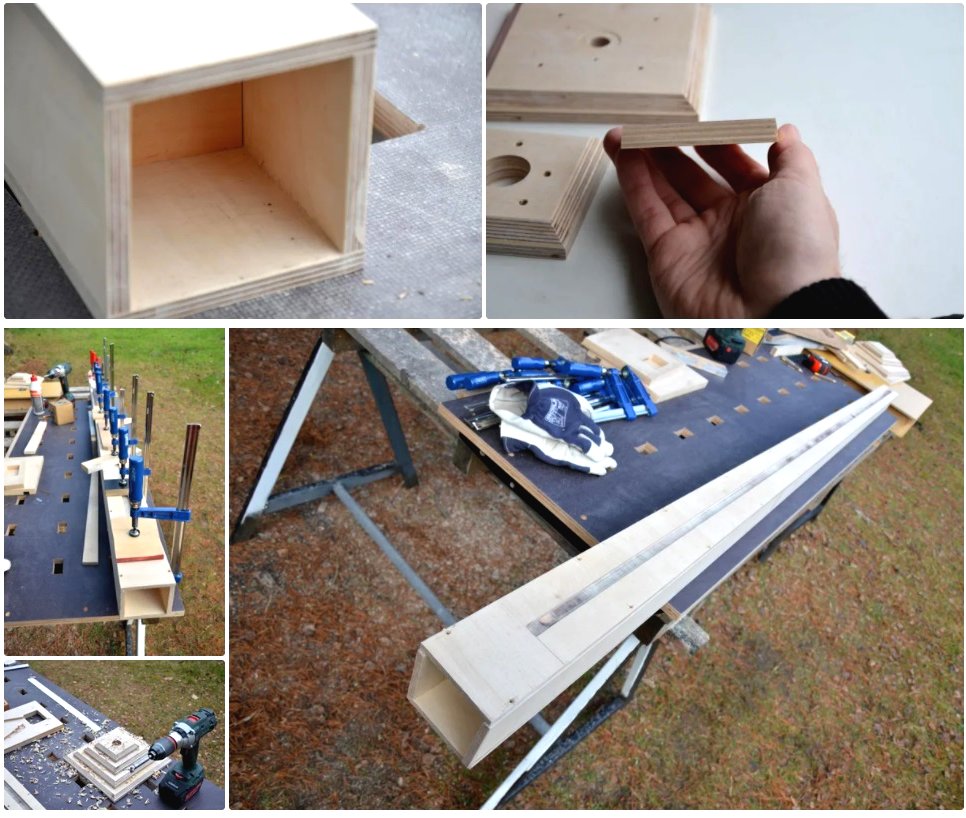 Напольный торшер своими руками - фото 3