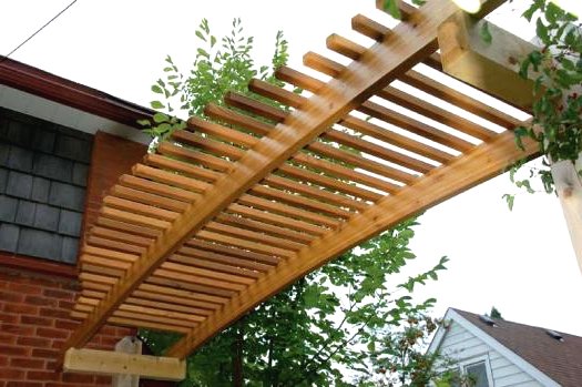 Интересная арочная беседка - фото 4