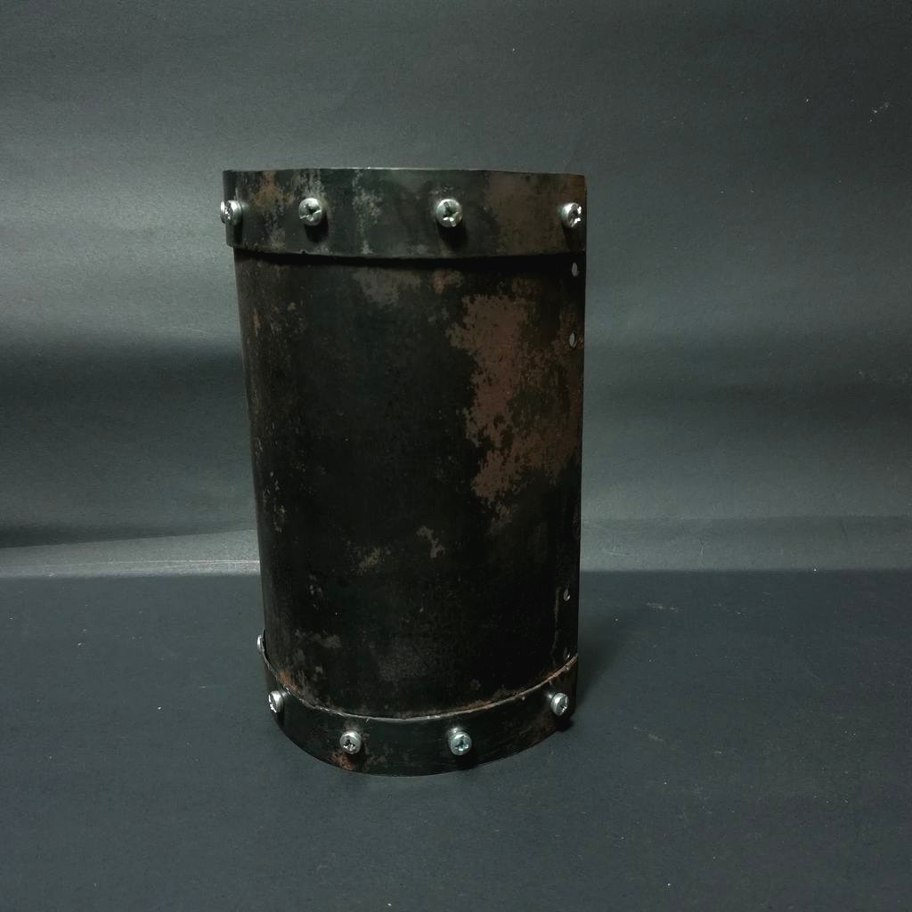 Маленькая коптильня из старых огнетушителей - фото 16