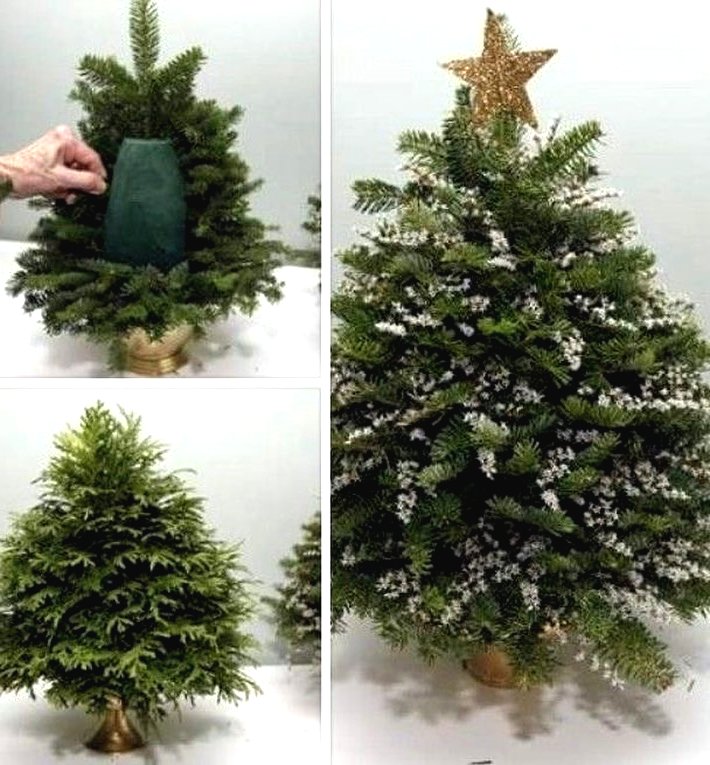Новогодняя елка своими руками - фото 9