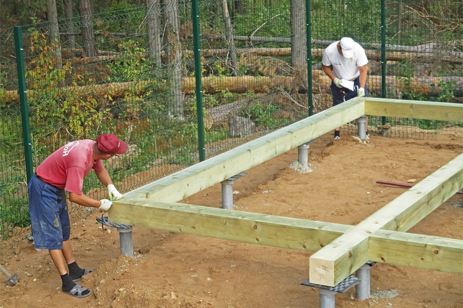 Беседка с пристройкой - фото 5