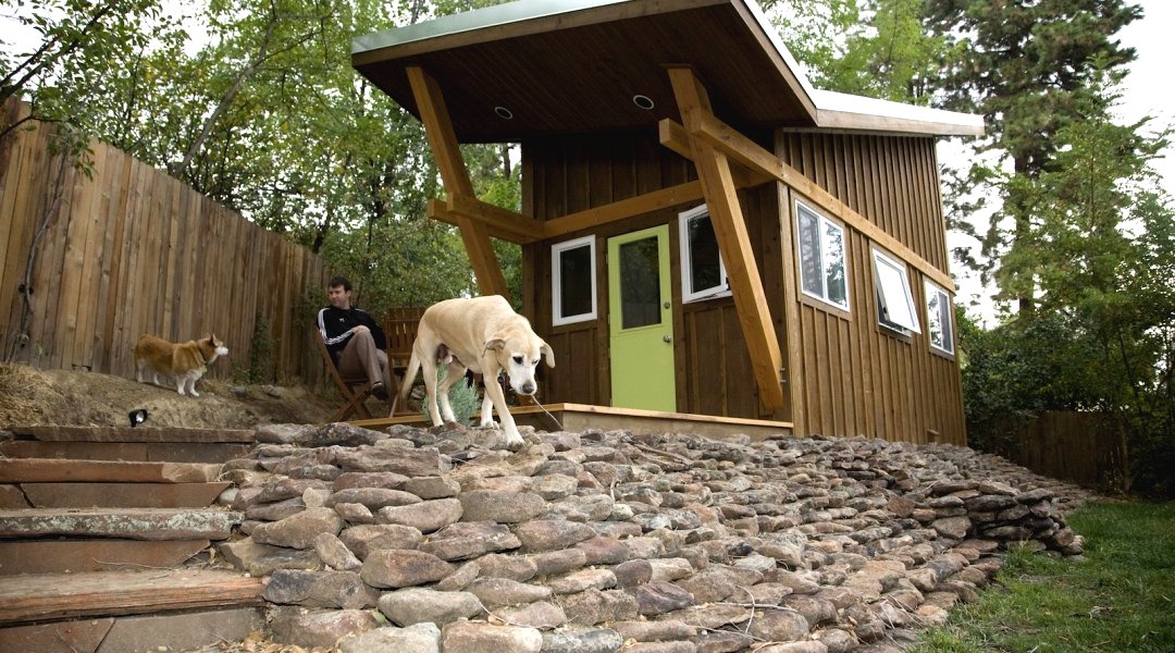 Садовый деревянный дом - фото 6