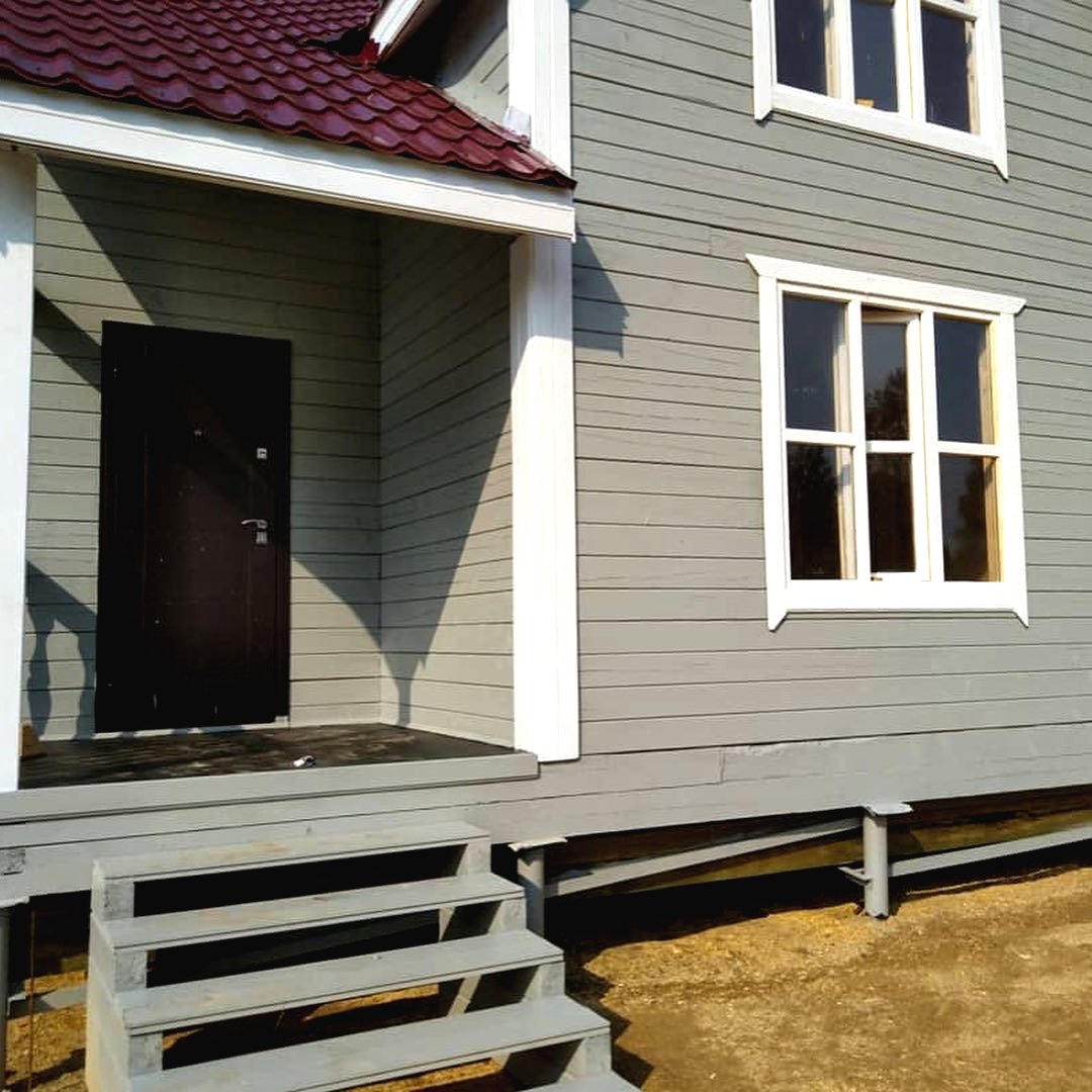 Очень красивый дом из бруса - фото 29