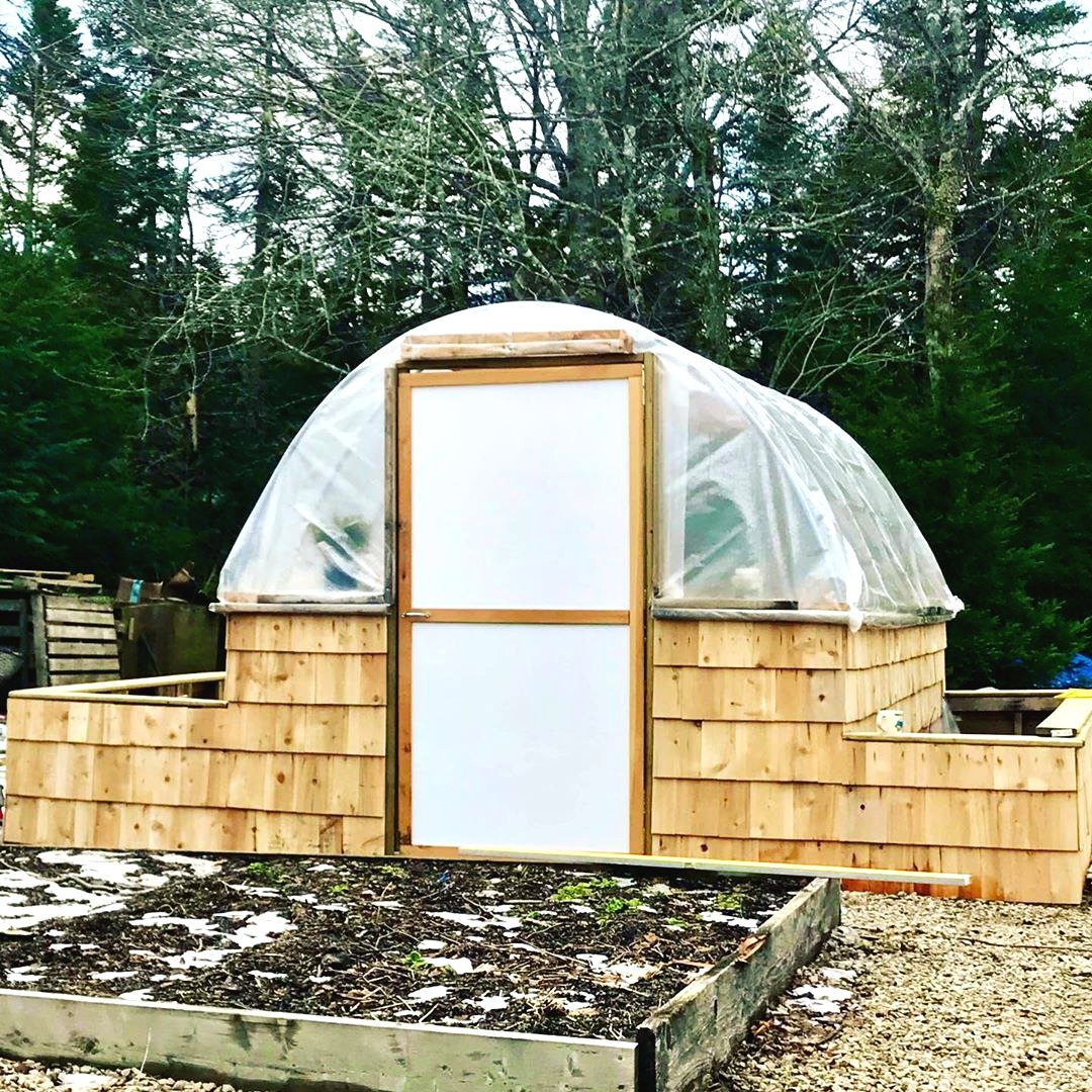 Необычная теплица с парниками из поддонов - фото 17