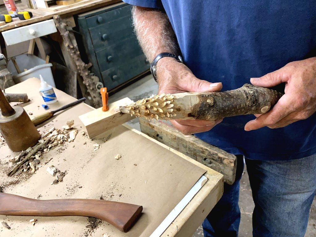 Маленькие настольные елочки своими руками - фото 5