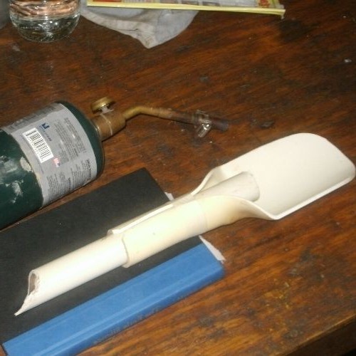 Садовая лопатка из ПВХ труб - фото 7